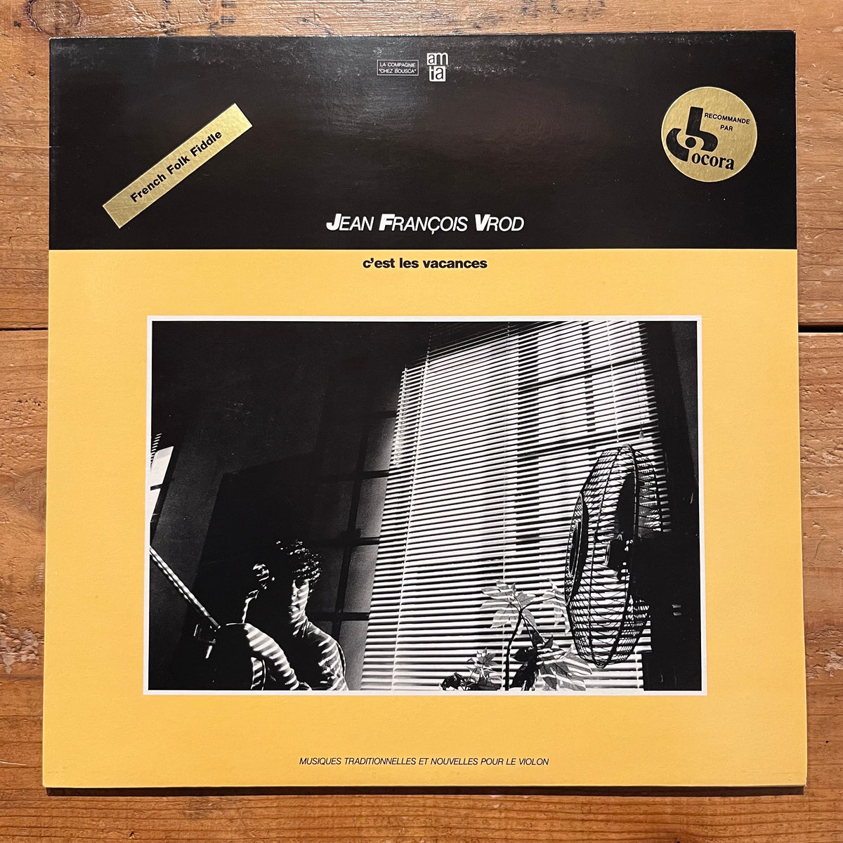 Jean-François Vrod – C'est Les Vacances (LP) – pianola records