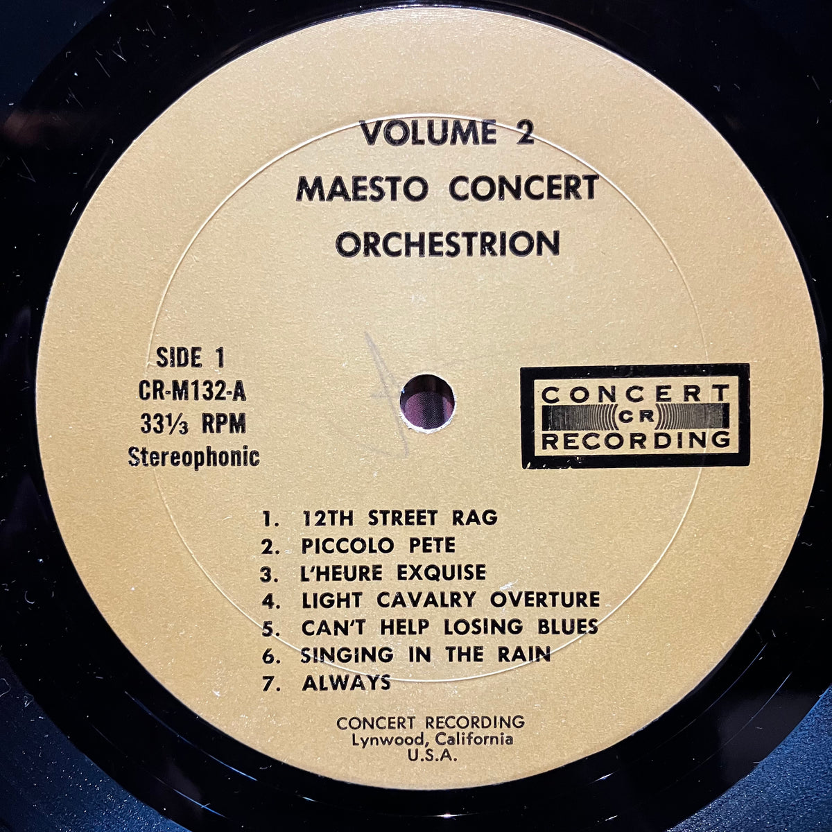 Mekanisk Musik Museum Copenhagen - Maesto Concert Orchestrion (LP