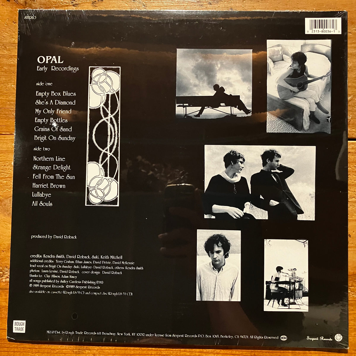 Opal - Early Recordings (LP) – pianola records