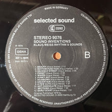 Load image into Gallery viewer, Klaus Weiss Rhythm &amp; Sounds – Sound Inventions (LP)