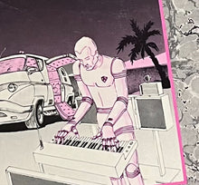 Load image into Gallery viewer, Roland Bocquet – Robot Rose "Claviers Synthétiseur"