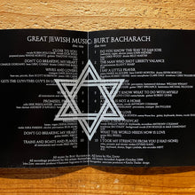 画像をギャラリービューアに読み込む, Various – Great Jewish Music: Burt Bacharach (2CD)