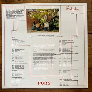 PGRS – Photographs Of Sound (LP)