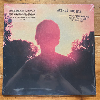 Arthur Russell - Open Vocal Phrases, Where Songs Come In And Out (LP)
