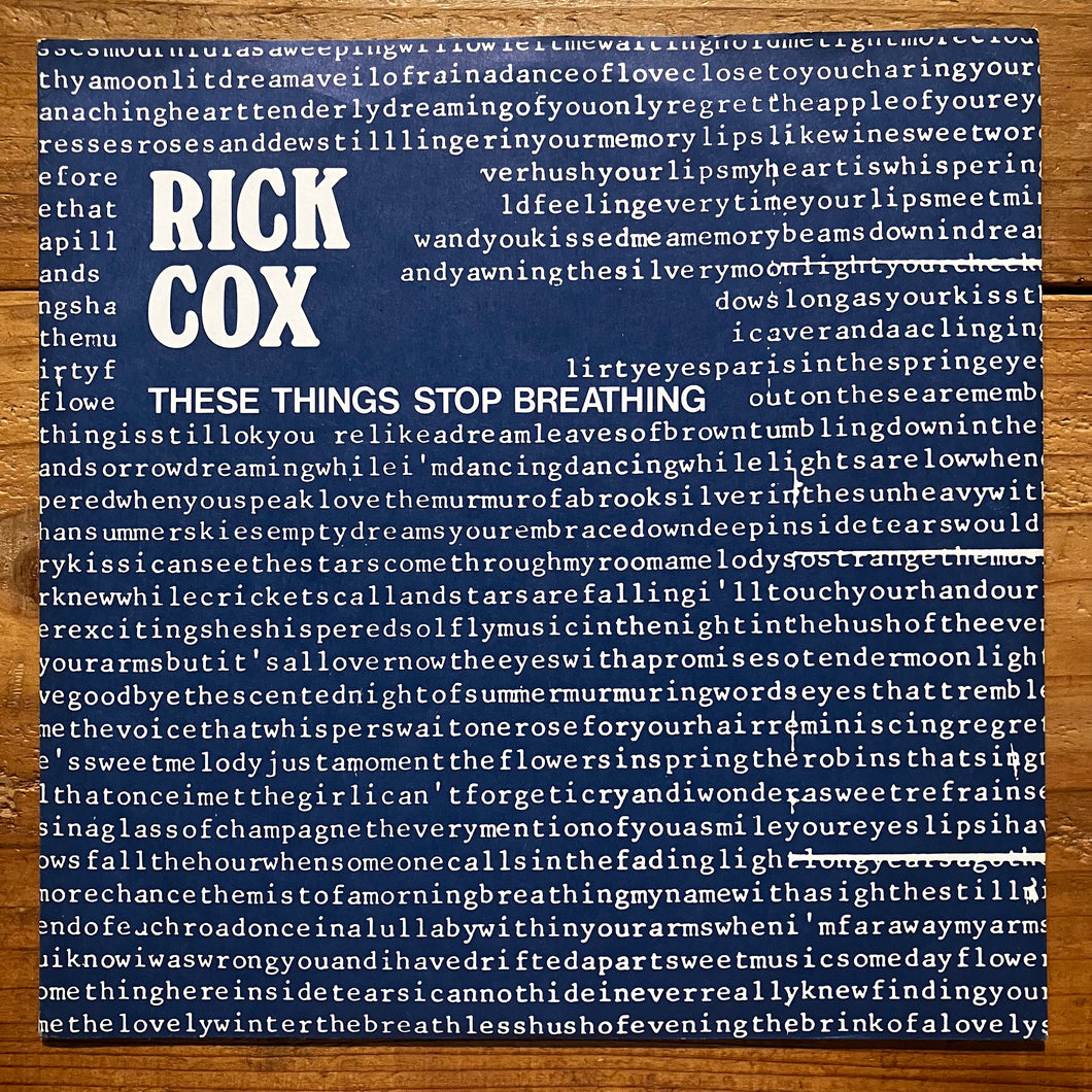 Rick Cox – Maria Falling Away (10inch)