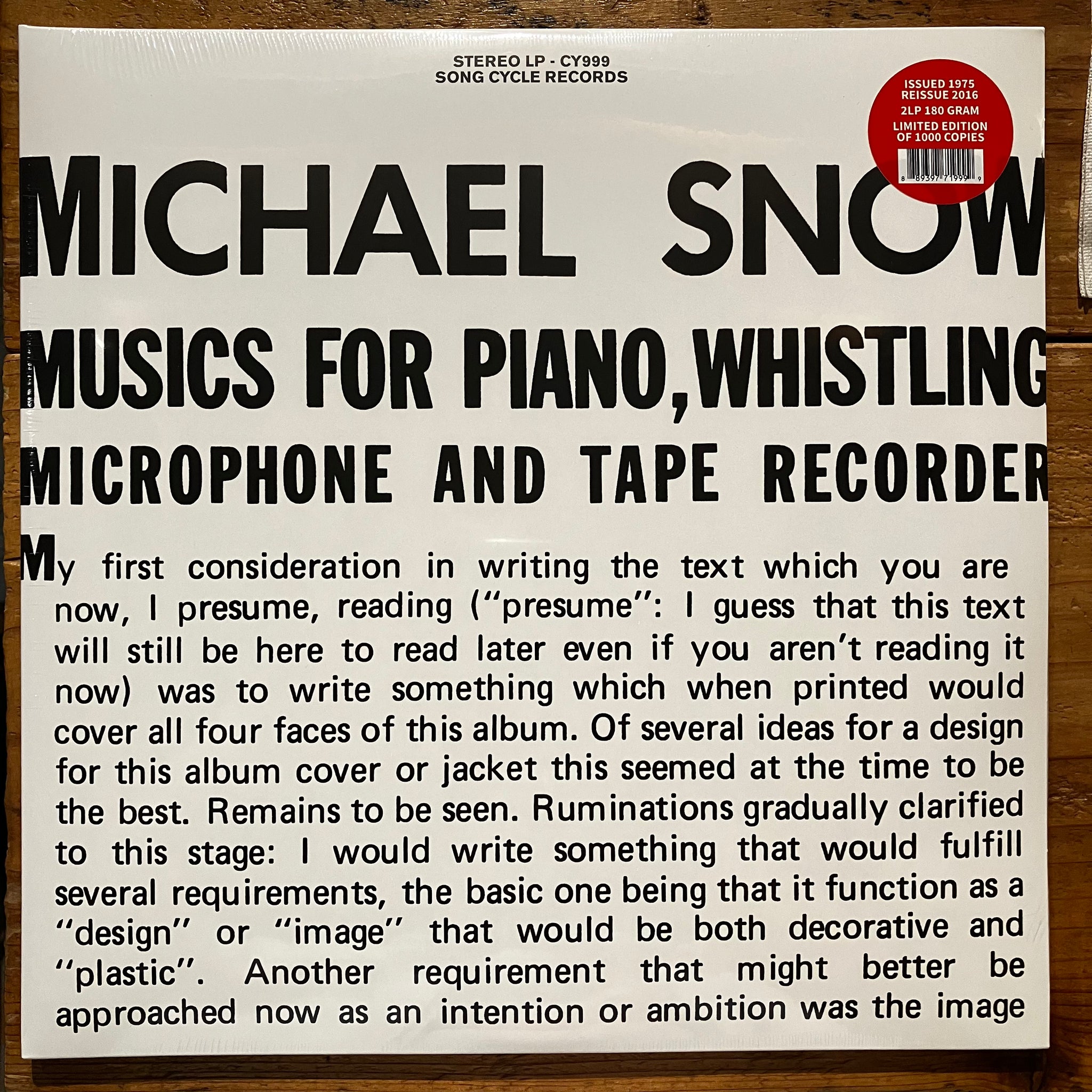 New Products – pianola records