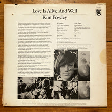 画像をギャラリービューアに読み込む, Kim Fowley – Love Is Alive And Well (LP)
