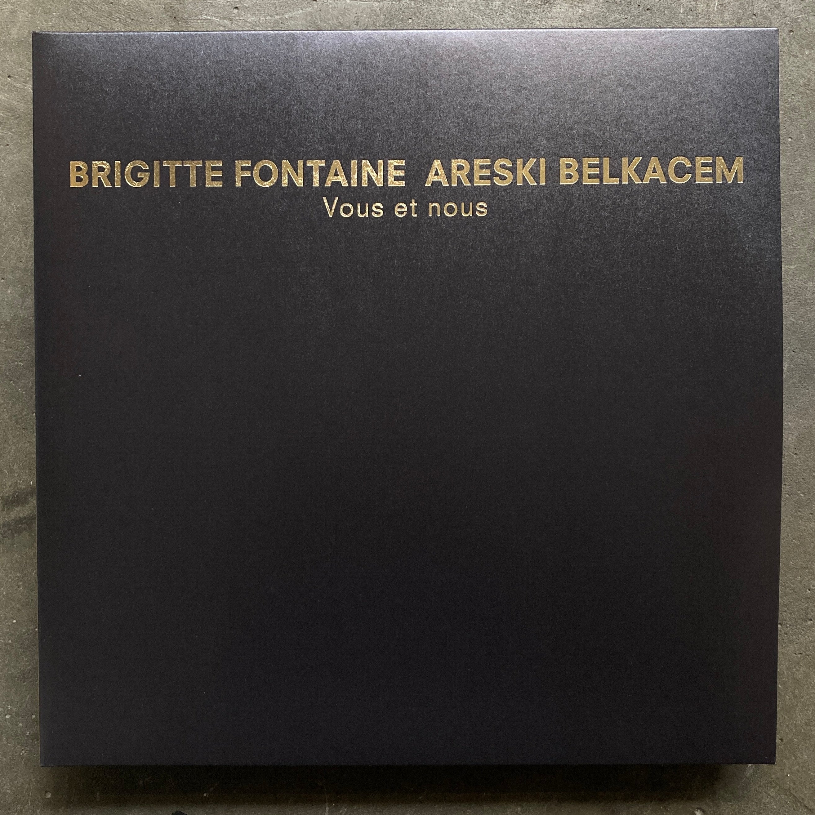 Brigitte Fontaine / Areski Belkacem - Vous et nous(2LP) – pianola