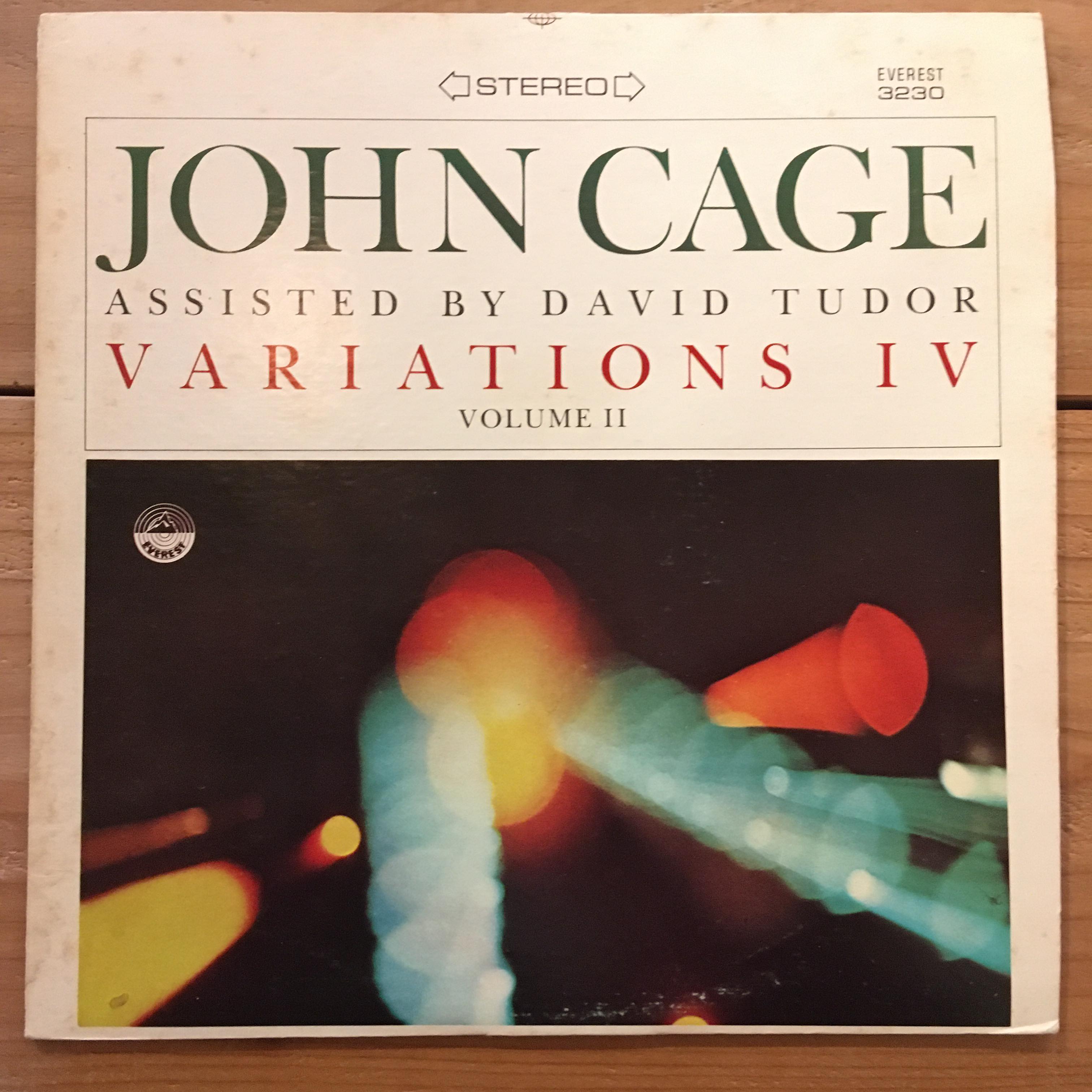 John Cage ‎– Variations IV Volume II