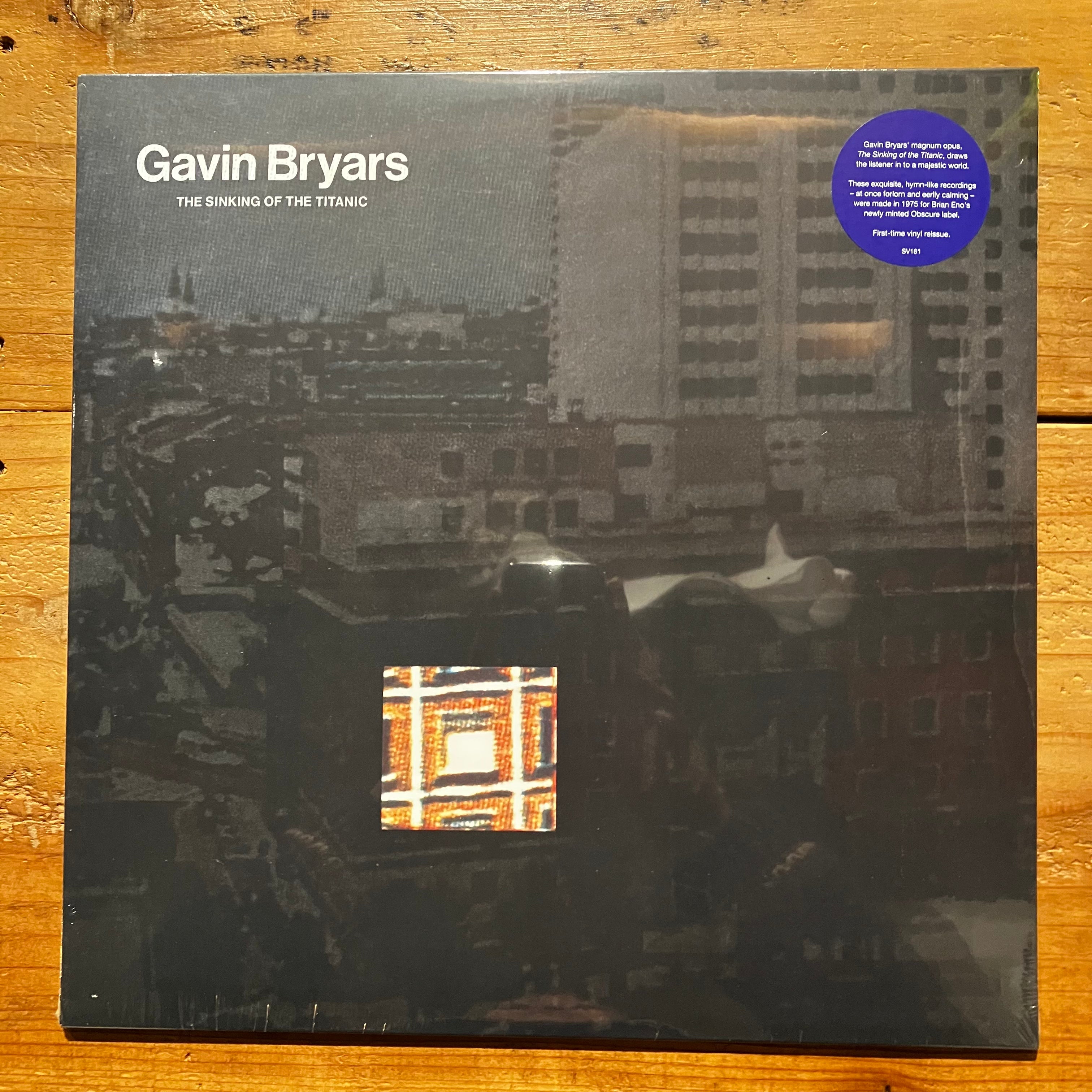 Gavin Bryars The Sinking Of The Titanic (LP) – pianola records